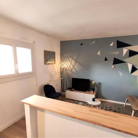 Apartment L'eglantine - Proche Centre - Free Parking - Airbus Toulouse